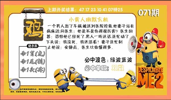 071期小黄人幽默玄机[图]