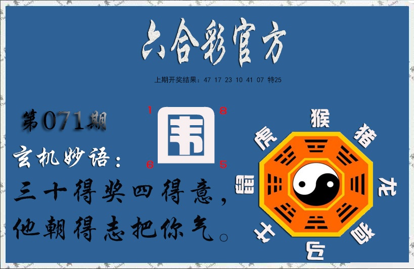 071期玄机妙语[图]