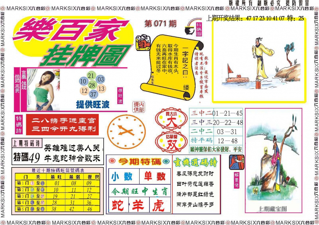 071期乐百家挂牌图[图]