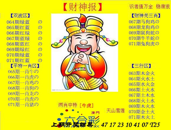 071期黄财神[图]