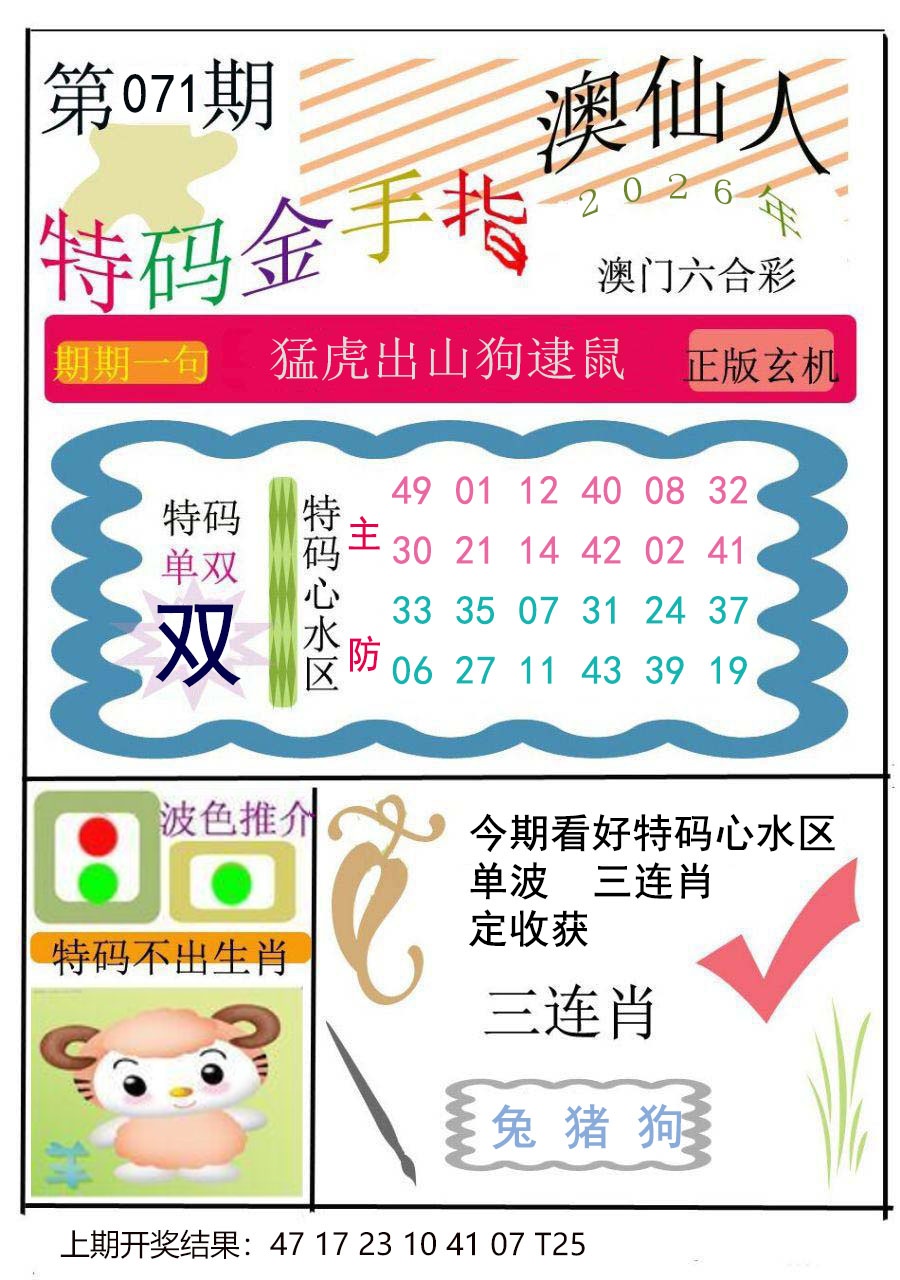 071期特码金手指[图]