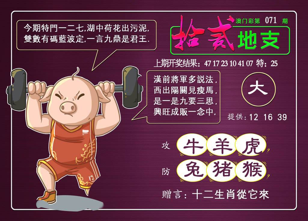 071期十二地支[图]