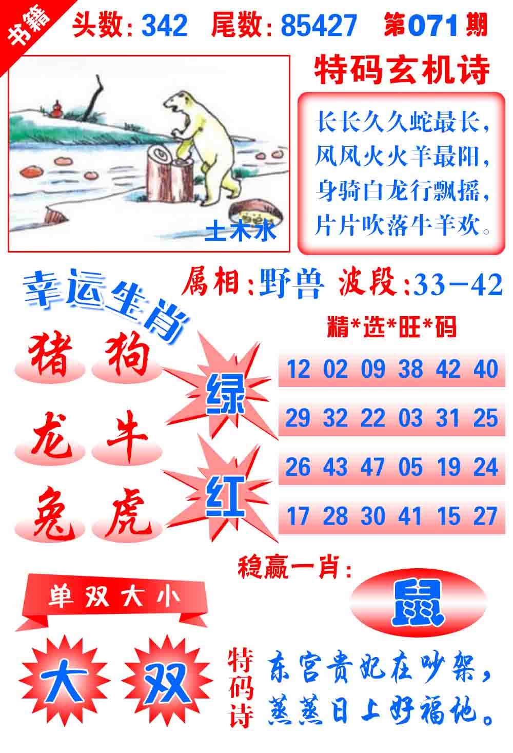 071期澳门铜宝典[图]