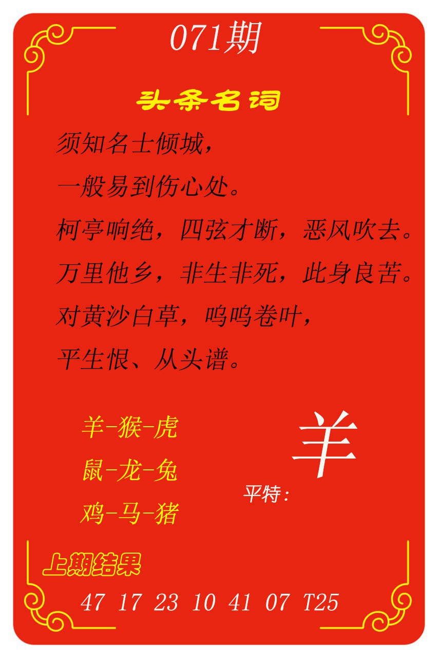 071期头条名词[图]