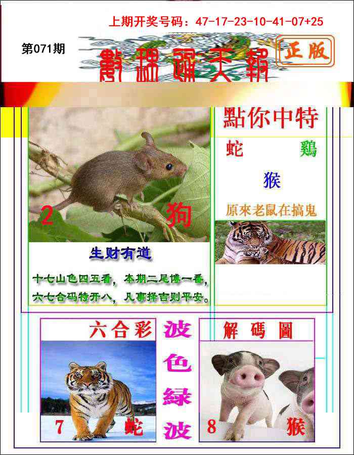 071期数理通天[图]