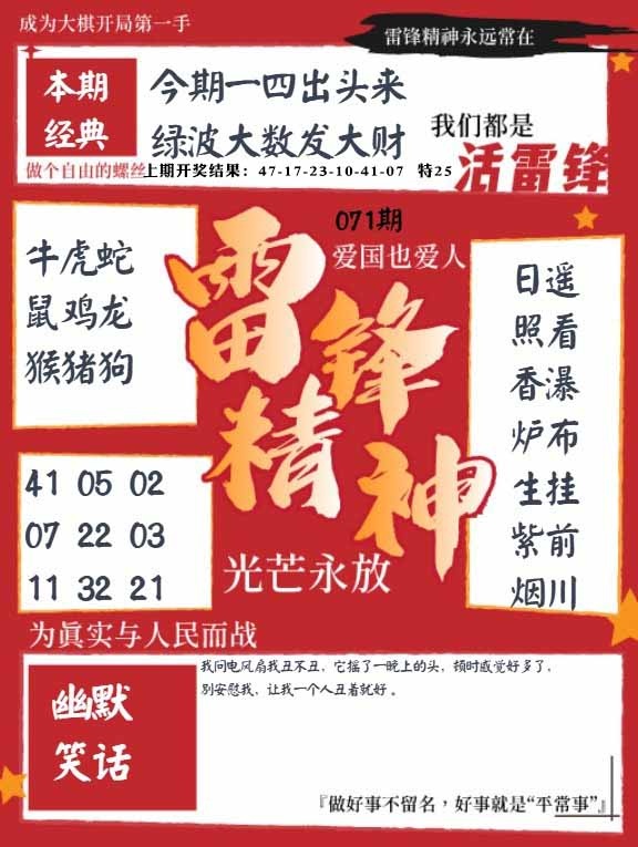 071期雷锋精神[图]